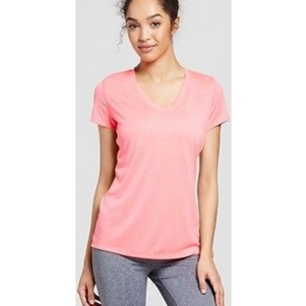 C9 Champion womens M Green workout ss shirt